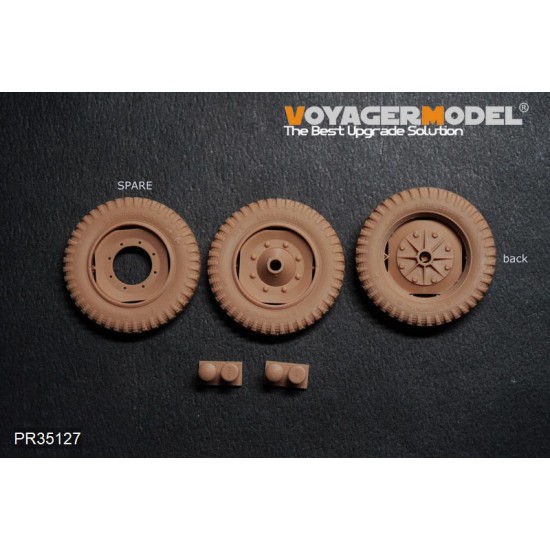 1/35 WWII German Sd.Kfz.251 /Sd.Kfz.11 Continental Lightweight Wheels Pattern 1/35 WWII German Sd.Kfz.251 /Sd.Kfz.11 Continental Lightweight Wheels Pattern
