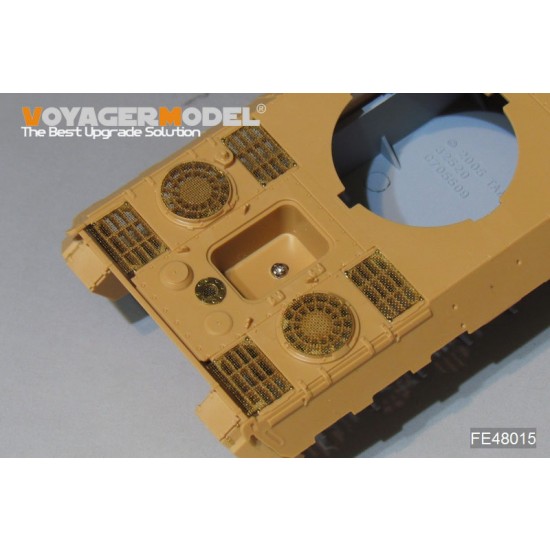 1/48 WWII German Panther D/A Grills set for Tamiya kit #32597 1/48 WWII German Panther D/A Grills set for Tamiya kit #32597