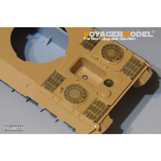 1/48 WWII German Panther D/A Grills set for Tamiya kit #32597 1/48 WWII German Panther D/A Grills set for Tamiya kit #32597
