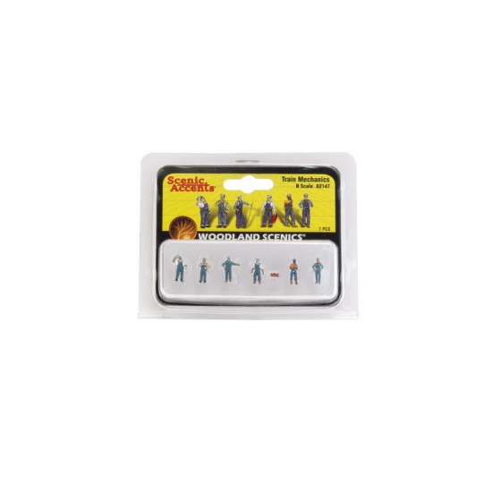 N scale Train Mechanics (6 figures) N scale Train Mechanics (6 figures)