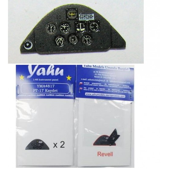 1/48 Stearman PT-17 Kaydet Instrument Panel for Revell kit 1/48 Stearman PT-17 Kaydet Instrument Panel for Revell kit