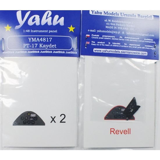 1/48 Stearman PT-17 Kaydet Instrument Panel for Revell kit 1/48 Stearman PT-17 Kaydet Instrument Panel for Revell kit