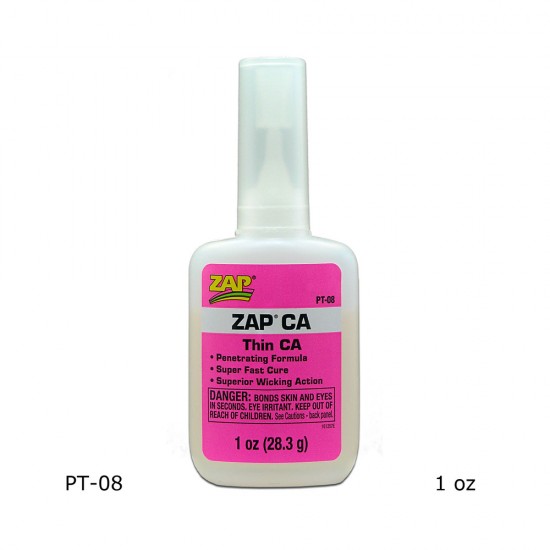 CA Super Glue Thin Viscosity (1 oz / 28.3 g) CA Super Glue Thin Viscosity (1 oz / 28.3 g)