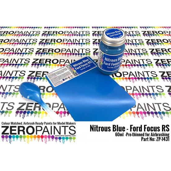 Nitrous Blue - Ford Focus RS Paint 60ml Nitrous Blue - Ford Focus RS Paint 60ml