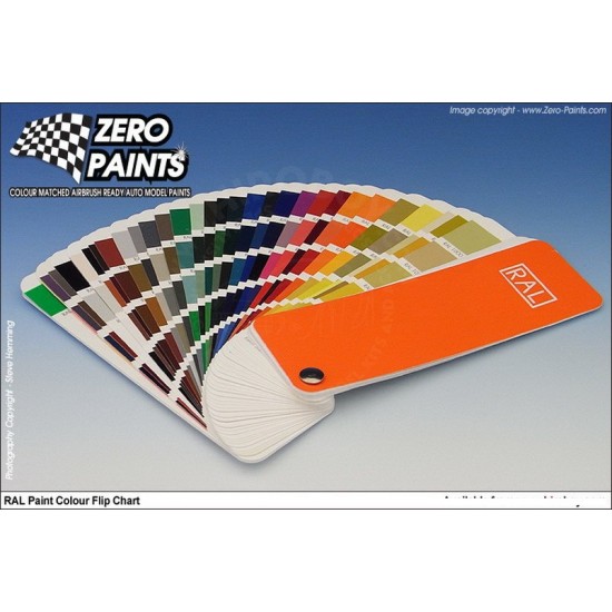 RAL Paints Colour Chart (European Colour Range Fan)