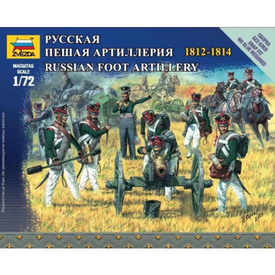 1/72 Russian Foot Artillery 1812-14