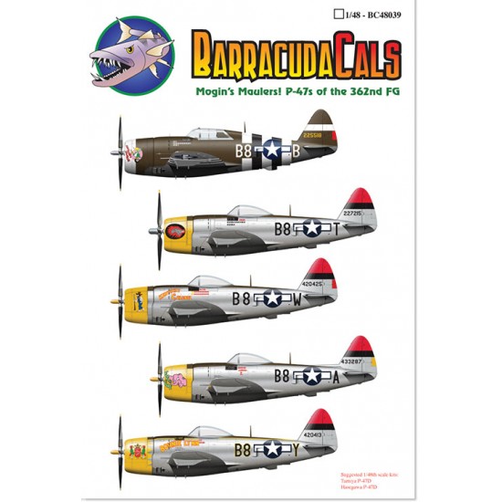 1/48 Mogin's Maulers - P-47s of the 362nd FG