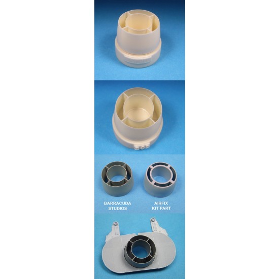 1/24 Hawker Typhoon Mk.Ib Carburettor Correct Intake Ring for Airfix kit