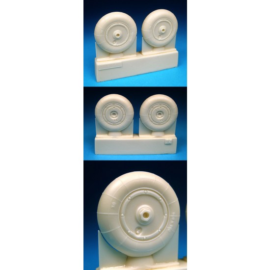 1/32 Messerschmitt Bf 109G-10 and 109K-4 Main Wheels for Hasegawa/Trumpeter kit