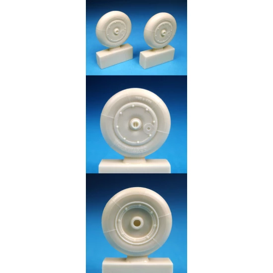 1/32 Messerschmitt Me 163 Komet Main Wheels for Meng / Hasegawa kits
