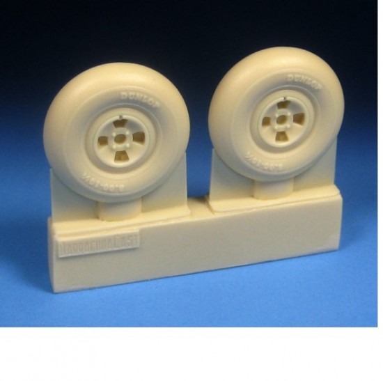 1/32 Hawker Hurricane 4 Slot Mainwheels for Fly/Pacific Coast Models