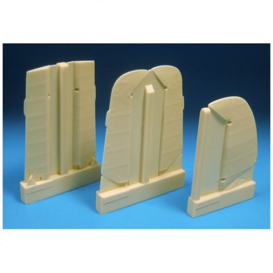 1/32 Messerschmitt Bf 109F/G Separate Control Surfaces for Revell kits