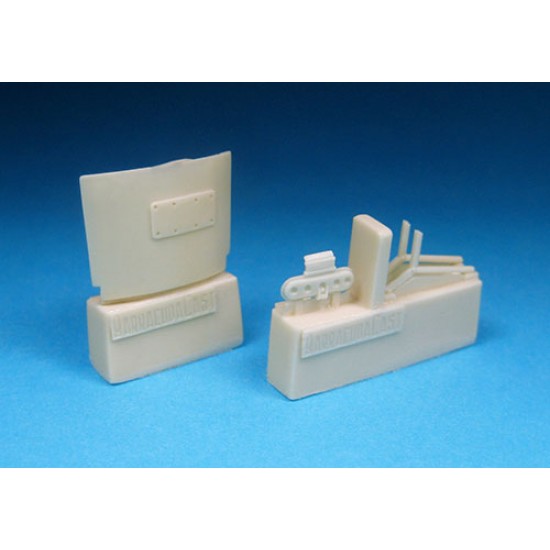 1/48 Lockheed F-104 Starfighter Drag Chute Housing for Hasegawa kit