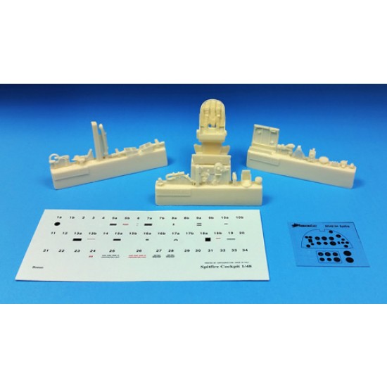 1/48 Supermarine Spitfire Mk.IX Cockpit Snapshot Upgrade Set