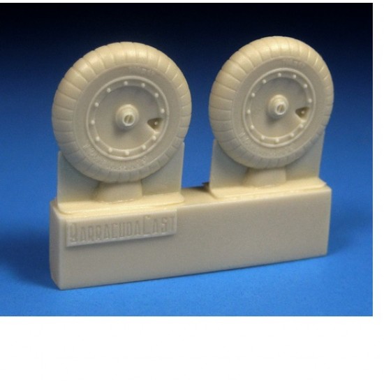 1/48 Fw 190A-6 - A-9 F/D Mainwheels w/Ribbed Tyres for Eduard/Hasegawa/Tamiya/Dragon.etc