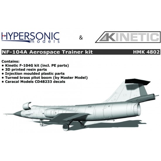 1/48 Lockheed NF-104A Aerospace Trainer Complete Kit [Limited Edition]