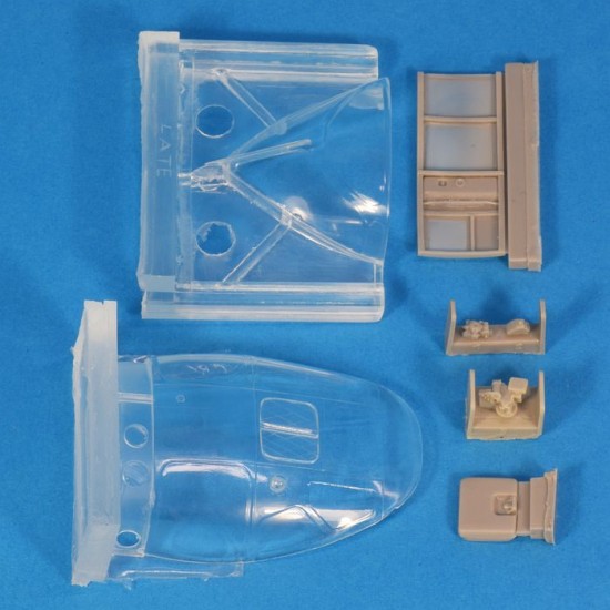 1/48 Douglas A-3 Skywarrior Version Corrected Canopy Late for Trumpeter kits