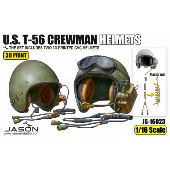 1/16 US T-56 Crewman Helmets