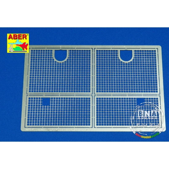 Grilles for 1/16 German Tiger I, Ausf.E - Early Version for Tamiya kit