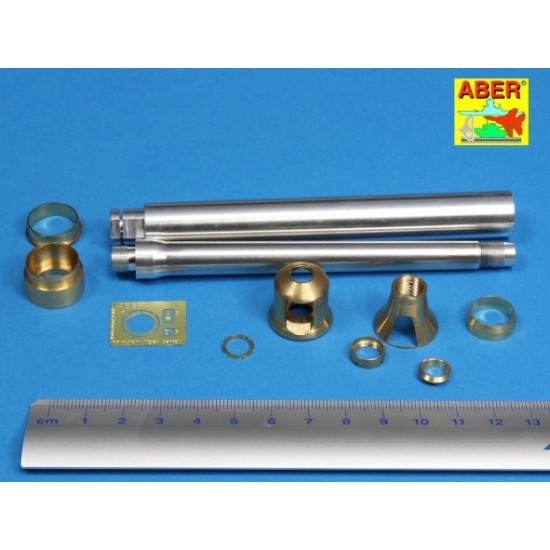 1/16 8.8cm KwK36/L56 Gun Barrel for German Tiger I (Early)