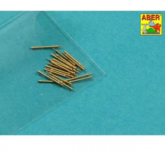 1/200 German Ships 20mm L/65 Gun Barrels MG C/30 (20pcs)