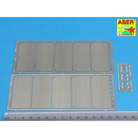 1/25 Panther G/Jagdpanther Side Skirts set for Tamiya/Academy kit