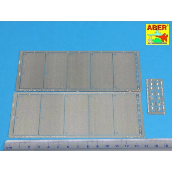 1/25 Panther G/Jagdpanther Side Skirts set for Tamiya/Academy kit