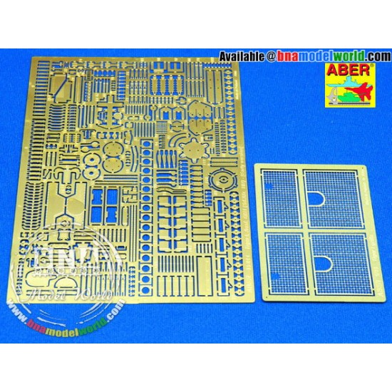 1/35 PzKpfw.VI Tiger I Ausf.H1 Detail-up Set for Italeri/Academy kit