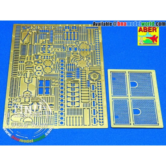1/35 PzKpfw.VI Tiger I Ausf.H1 Detail-up Set for Italeri/Academy kit