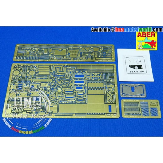 1/35 SdKfz.250/1 "Alte" APC Late Version Vol.1 Detail-up Set for Dragon kit