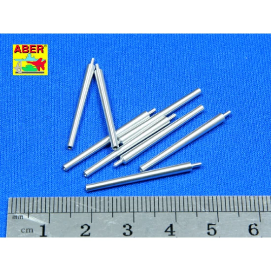 1/350 IJN Mutsu and Nagato 406mm Barrels (8pcs)