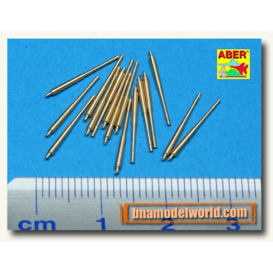 1/350 105mm SFLAK Barrels SK C/33 in LC/33 Mount for German Warships (16pcs)