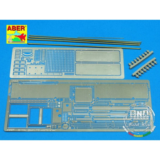 Photoetch for 1/35 German Tank Transporter Sd.Ah.116 for Tamiya kit (Vol.2)