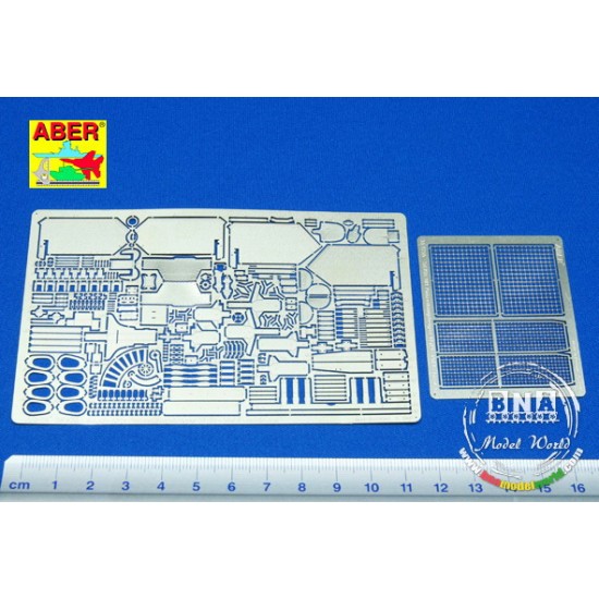 Photoetch for 1/35 SdKfz.181 Panzer VI(P) for Dragon kit