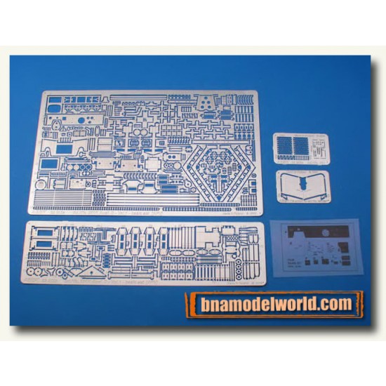 Photo-etched parts for 1/35 SdKfz.251/1, Ausf.D APC for AFV Club kit