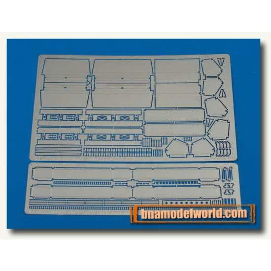 1/35 SdKfz.251/1 Ausf.D APC Back Seats & Boxes for AFV Club kit