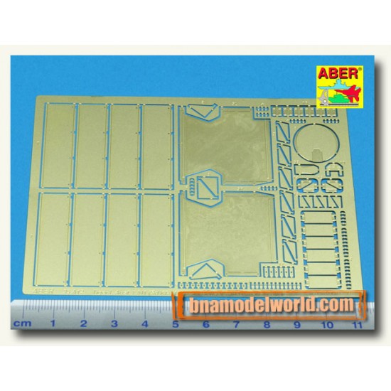 Fenders and Exhaust Covers for 1/35 German Tiger I (Early - Late Versions)