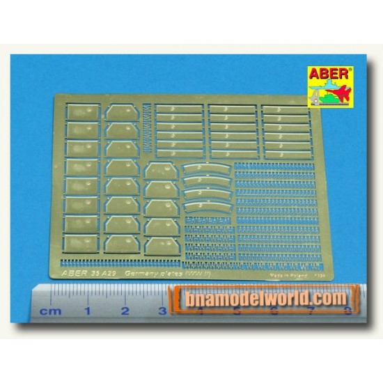 1/35 WWII German Plates 