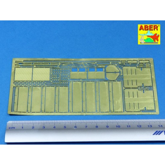 1/35 Tiger I Fenders & Exhaust Covers for Early Model in Africa for Tamiya/Rye Field Model