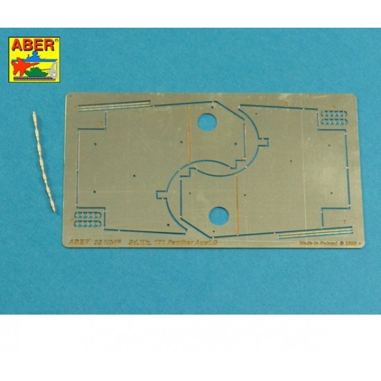 1/35 Panther G Turret Anti-Aircraft Additional Armour