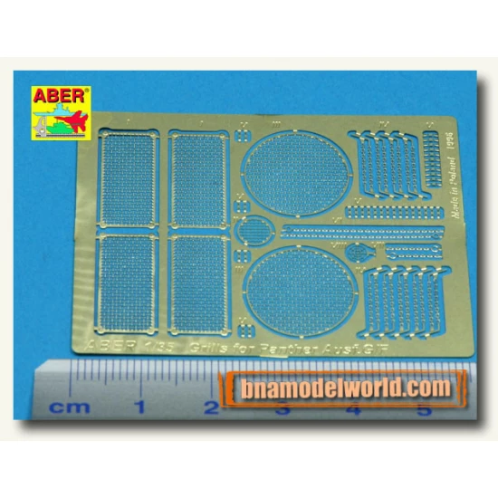 1/35 Grilles for WWII German Panzer V Ausf.G/F Panther SdKfz.181 for Tamiya kit