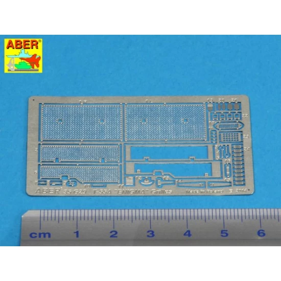 1/35 Russian Tank T-55A Grilles (also for T-55 ENIGMA) for Tamiya kit