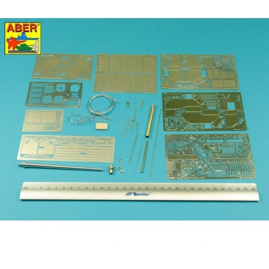 1/35 PzKpfw. V Ausf.G (i.Kfz.171) Panther Detail Set for Tamiya kits