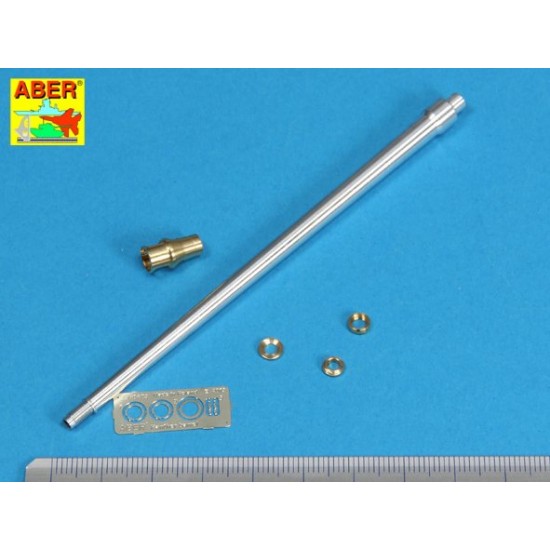 1/35 German 7.5cm Gun Barrel w/Muzzle Brake for Dragon/Italeri Panther Ausf.D/A & Early G