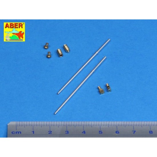 1/35 BMPT "Terminator" Barrels (2x 2A42 30mm, 2x AG-17D 30mm) for Meng Model kits