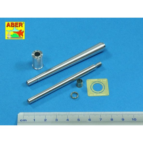 1/35 British 120mm L1A2 Barrel for Conqueror Mark 2 for Dragon kit #3555