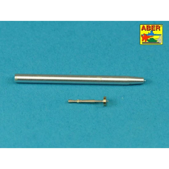 1/35 Matilda Mk.IIICS Barrel ROQF Mk.I 76.2mm w/Besa MG Barrel for Tamiya kits