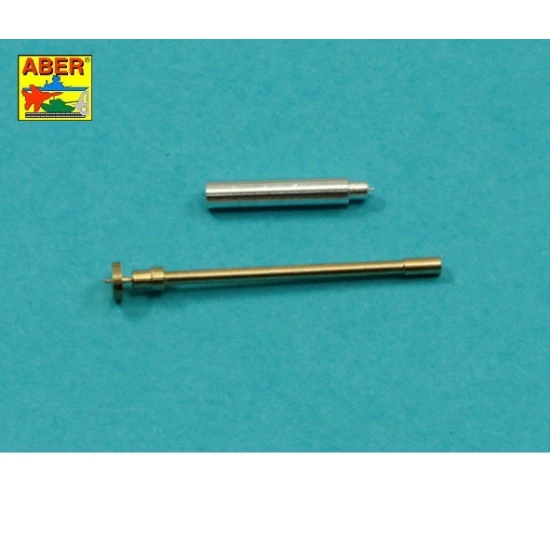 1/35 French AML-60-20 Armament, 20mm Autocanon & 90mm Mortar Barrels for Takom Models