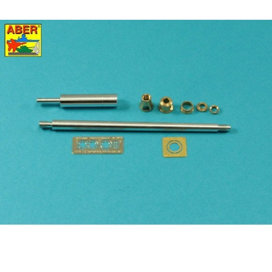 1/35 German Jagdpanther Ausf G1 late & G2 8.8cm Pak 43/3 L/71 Gun Barrel for RFM kits