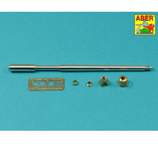 1/35 PzKpfw.VI Ausf.G KwK40L/43 75mm Gun Barrel w/Early Muzzle Brake for Dragon kits